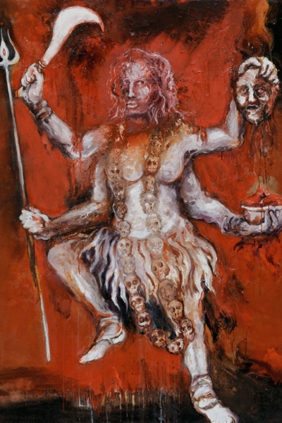 Kali, huile sur toile 97x130 cm, 2011