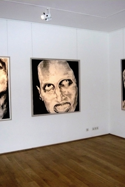 Monstre-toi, vue de l’exposition, Galerie polad Hardouin, Paris, 2010.