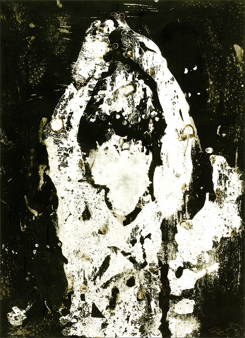 Ablution, 2006, lithographie, 55x76 cm, Fred Kleinberg, art édition.