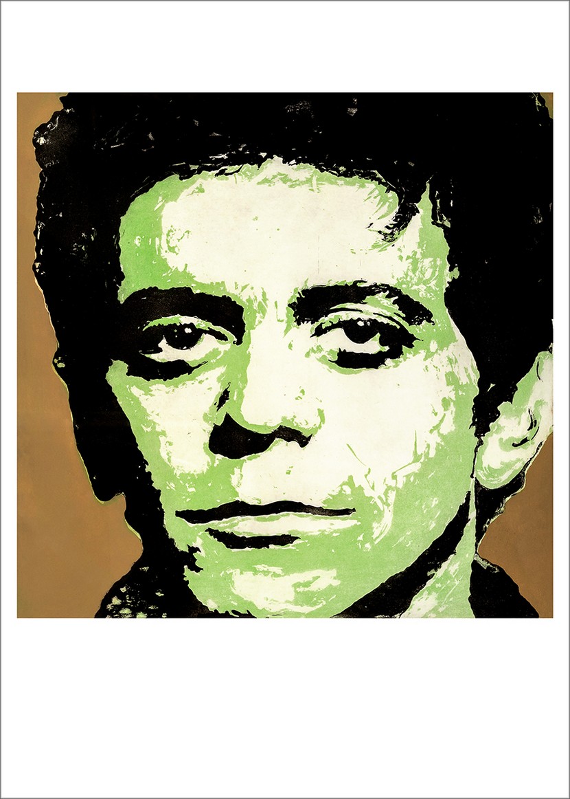 Lou Reed, 2021, impression encre pigmentaire, 50x70 cm, Fred Kleinberg, art édition.